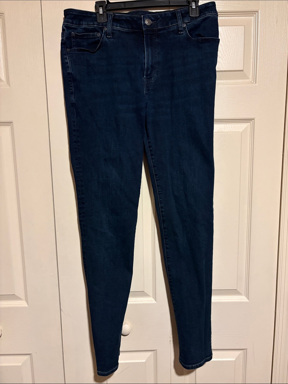 Express Dark Blue Skinny Jeans